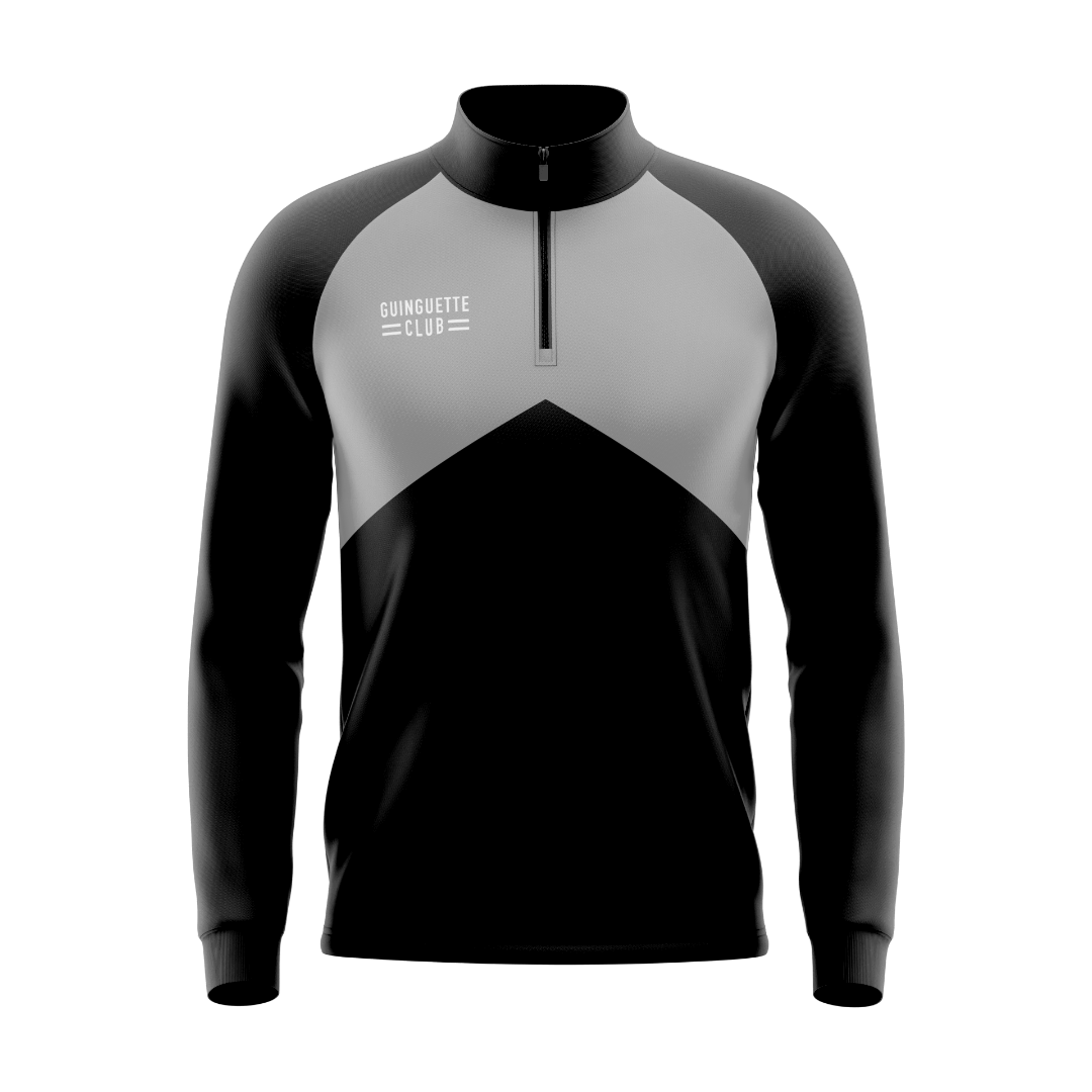 Veste quart de zip half sublimé - Personnalisation