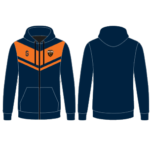 Veste zip à capuche personnalisée