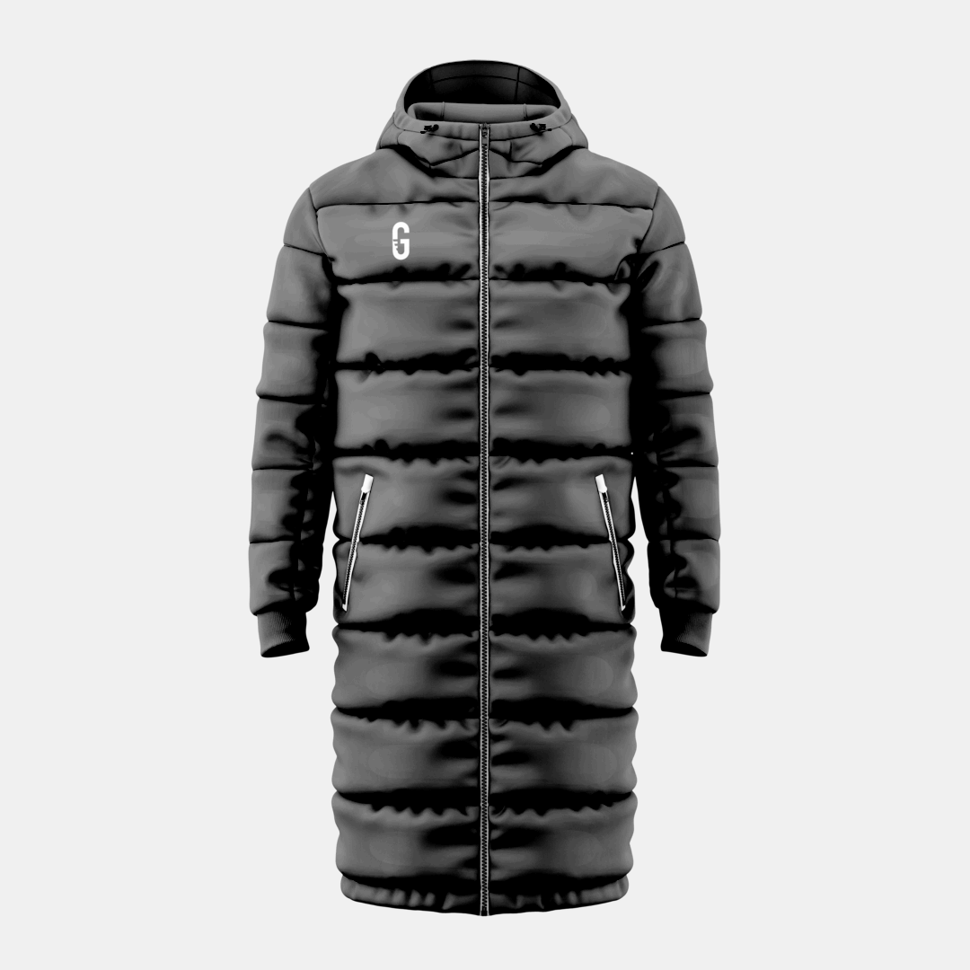 Doudoune longue personnalisé