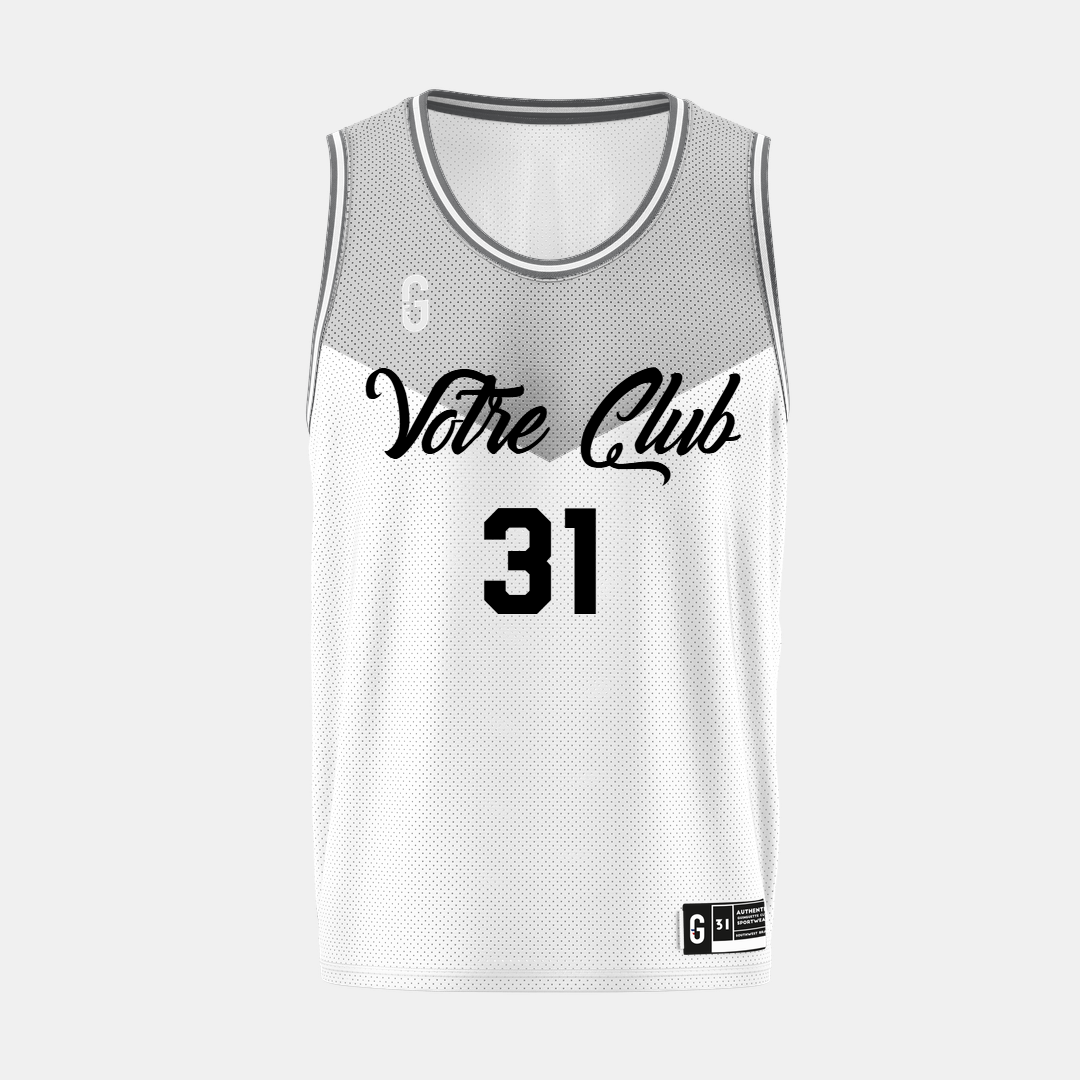 Maillot de match basket personnalisé