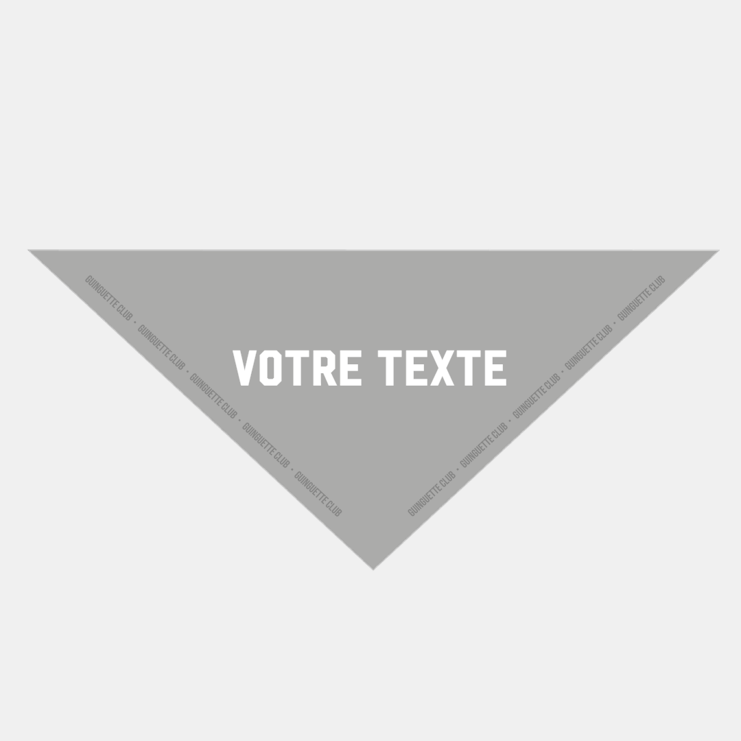 Bandana personnalisé
