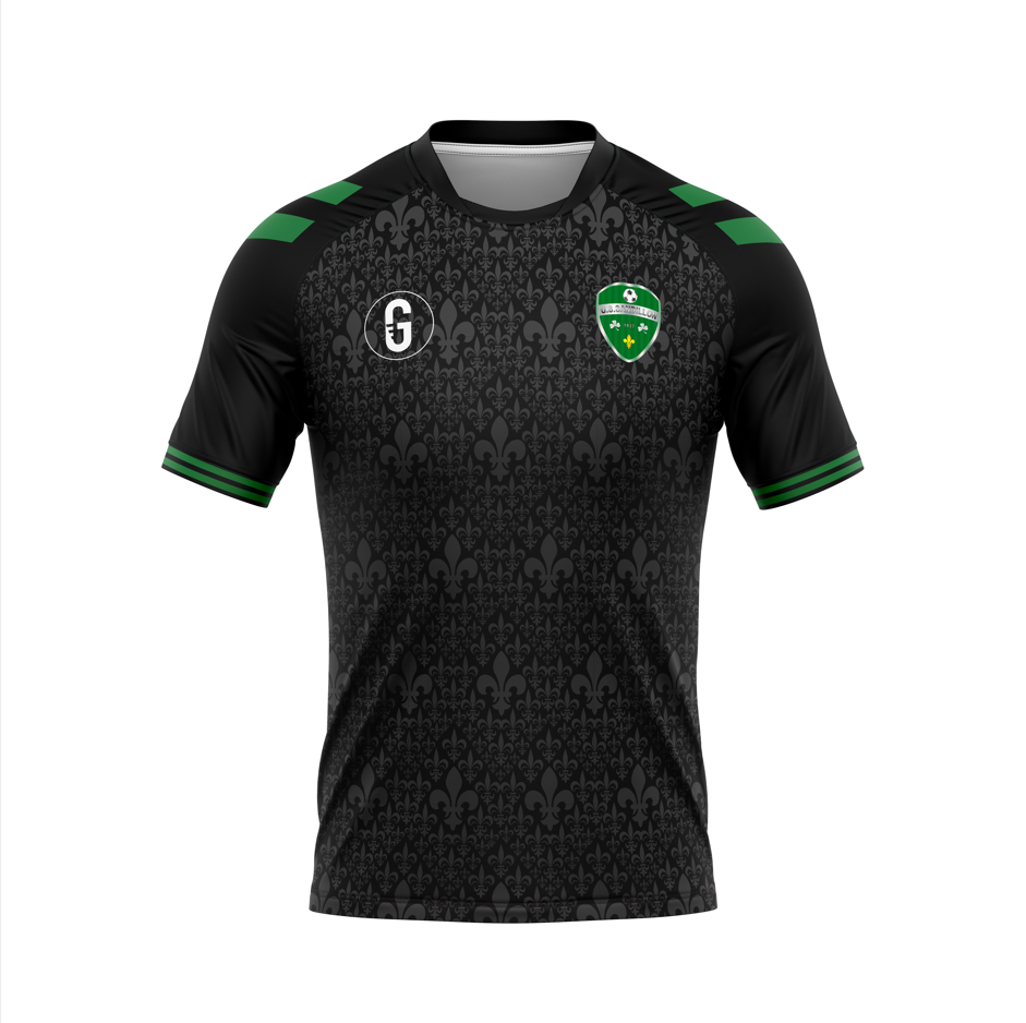 Maillot de match noir | Sandillon