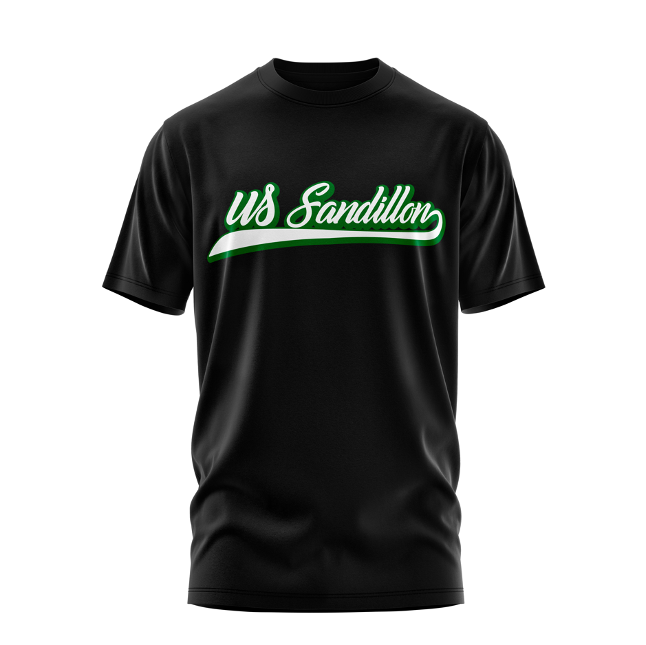 T-shirt noir Modèle 1 | Sandillon