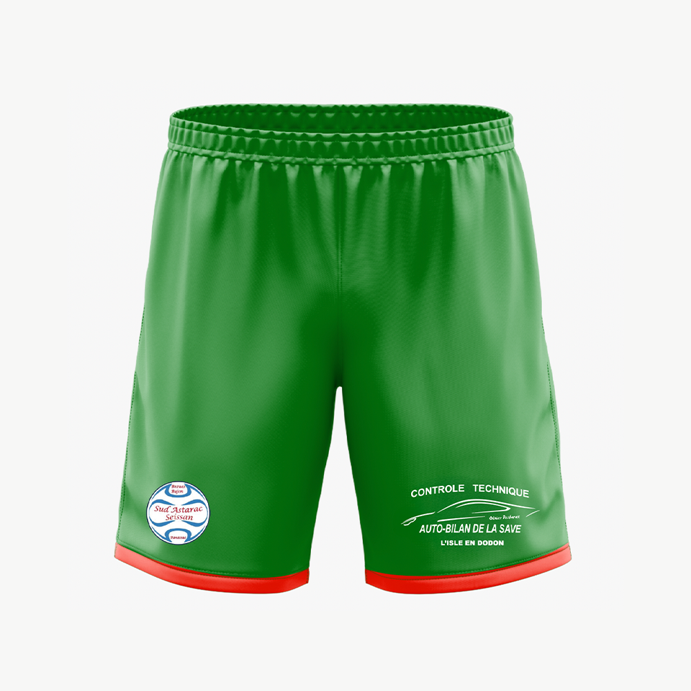 Short de foot vert | Sud Astarac