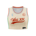 Crop top femme beige | VAL XV