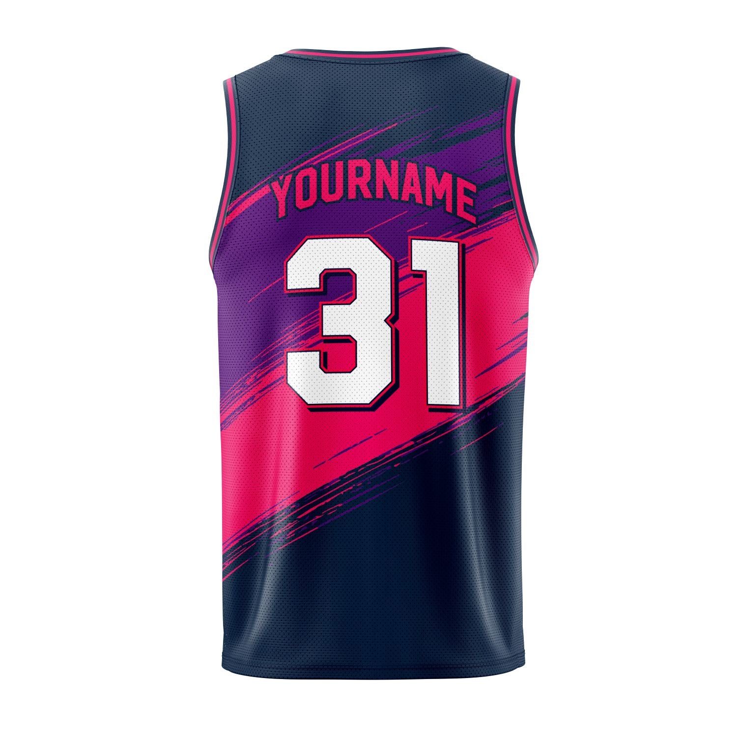 Débardeur NBA bleu rose | Lafitte