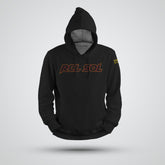 Pull à capuche noir avec écriture RCL SOL | Isle-en-dodon