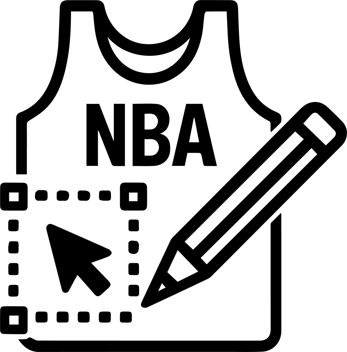 Icône design sur-mesure - création de maillots personnalisés