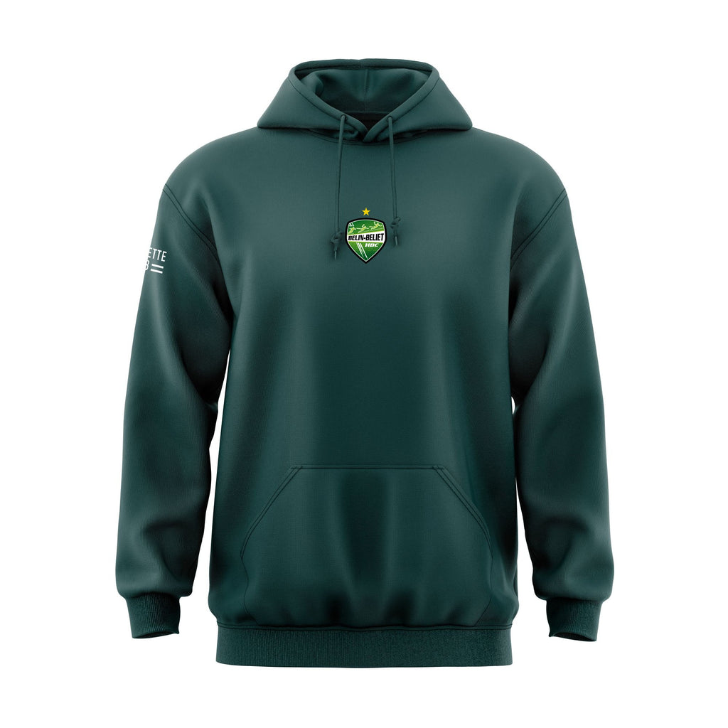 Pull à capuche vert | HCBB
