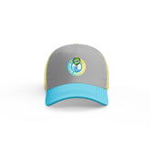 Casquette grise bleu et jaune | HCB Beach