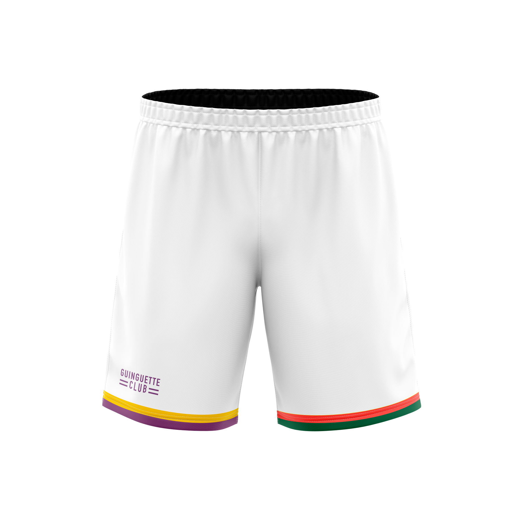 White and Green Basketball Jersey | HCB Beach