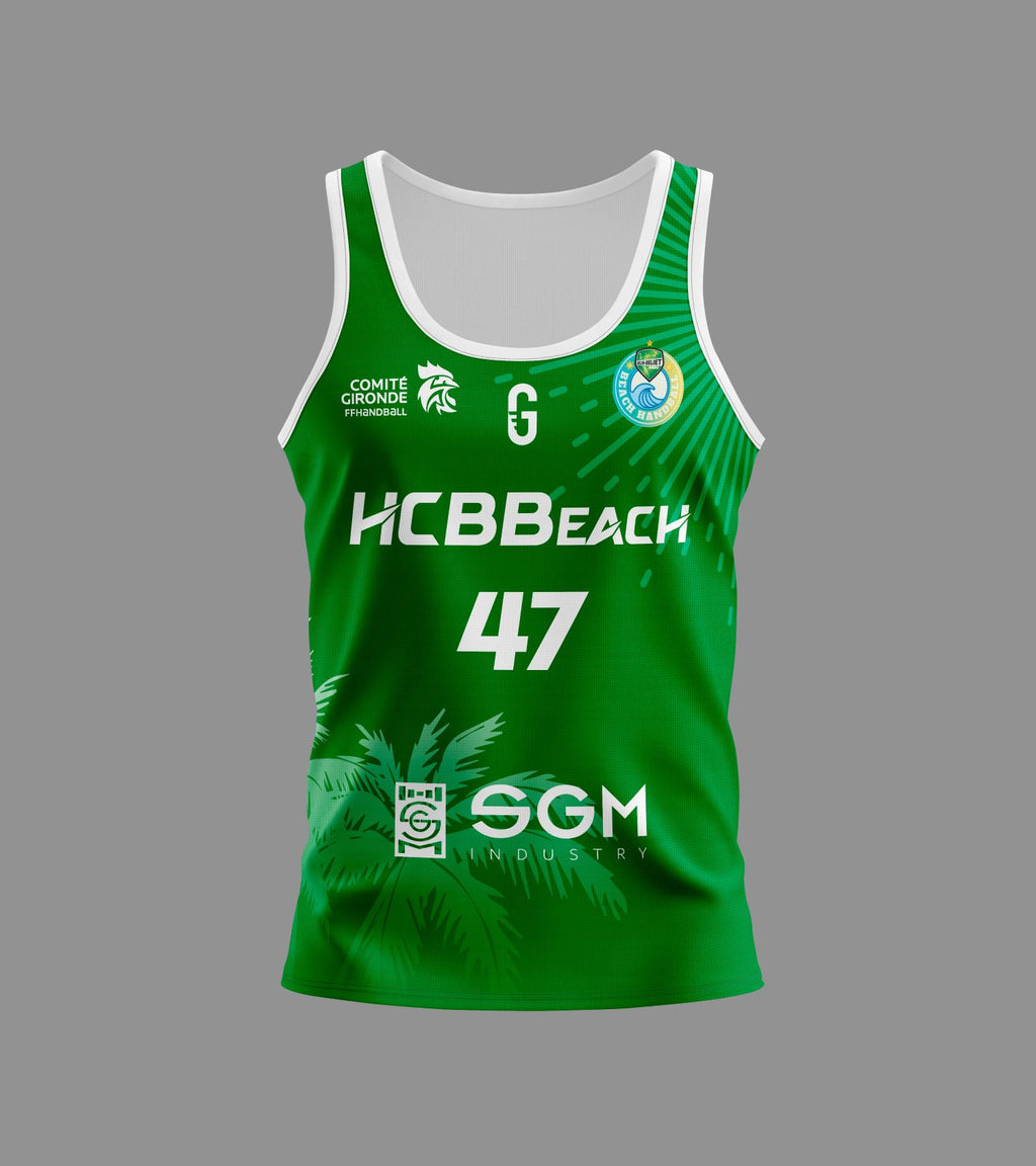 Débardeur touch vert | HCB Beach