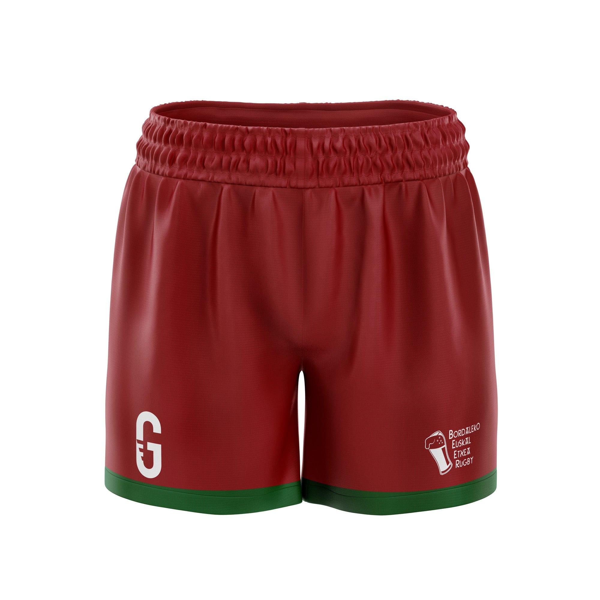 Short de rugby avec poches zippés | Bordaleko Euskal Etxea Rugby