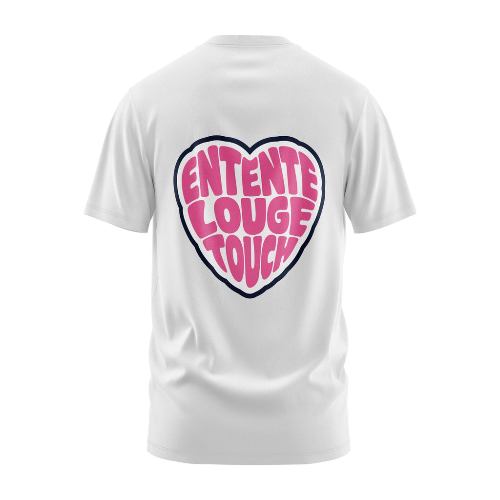 T-shirt cœur | Entente Louge & Touch - dos