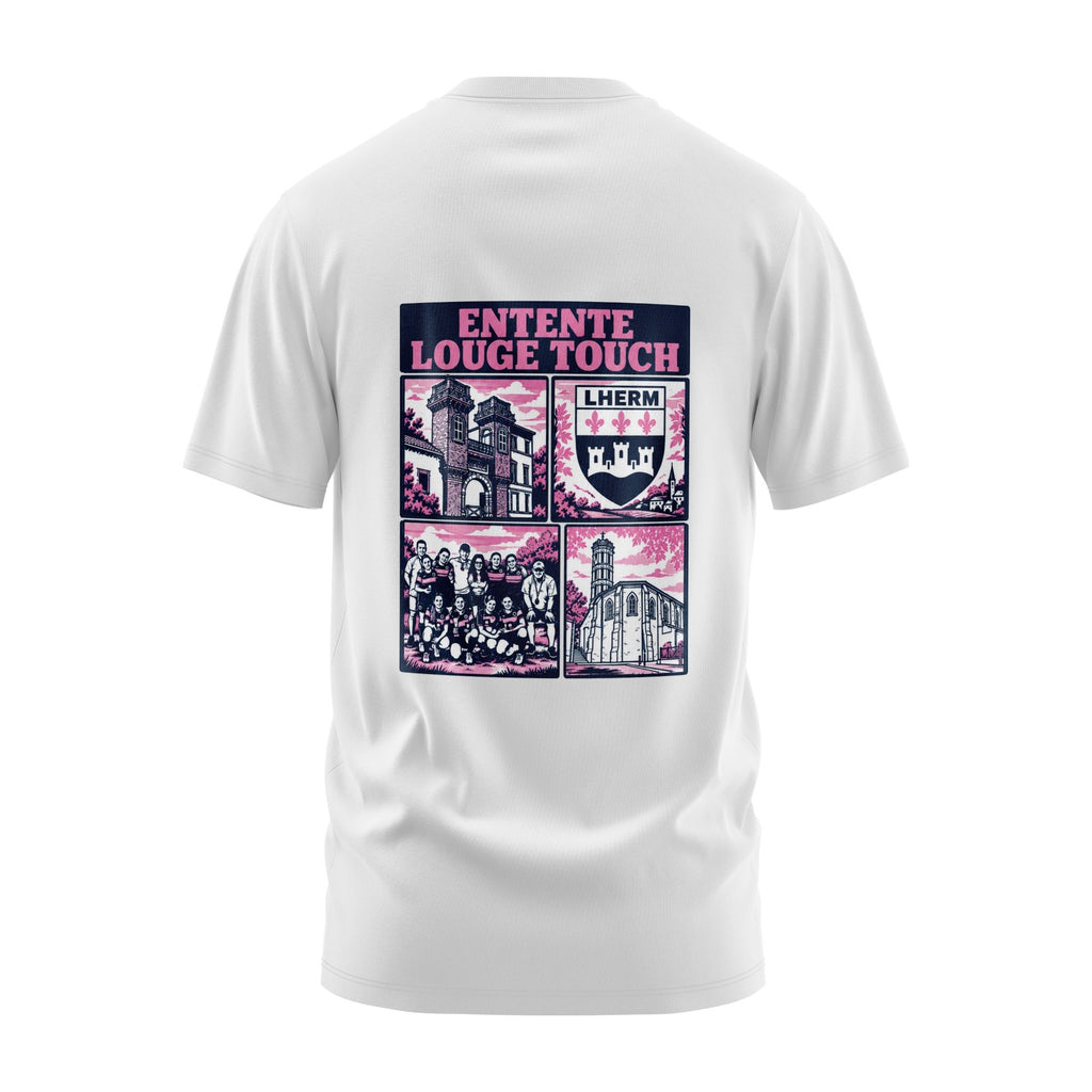 T-shirt illustré | Entente Louge & Touch - dos