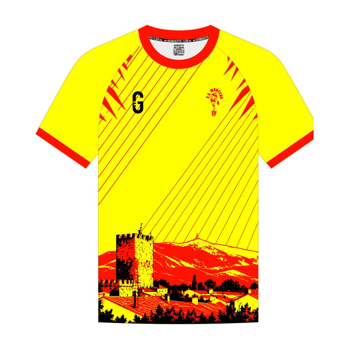 Maillot d'entraînement | ES Monteux - avant