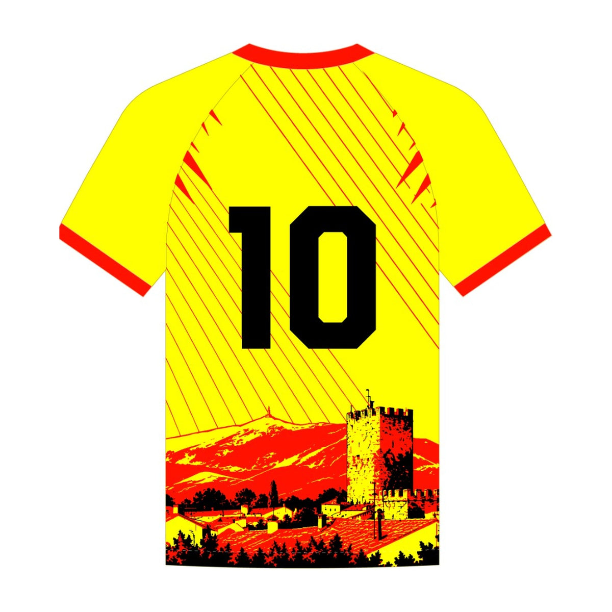 Maillot d'entraînement | ES Monteux - dos