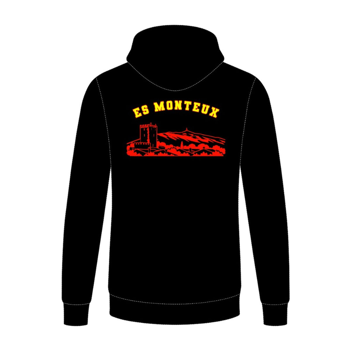 Sweat à capuche n°2 | ES Monteux - dos