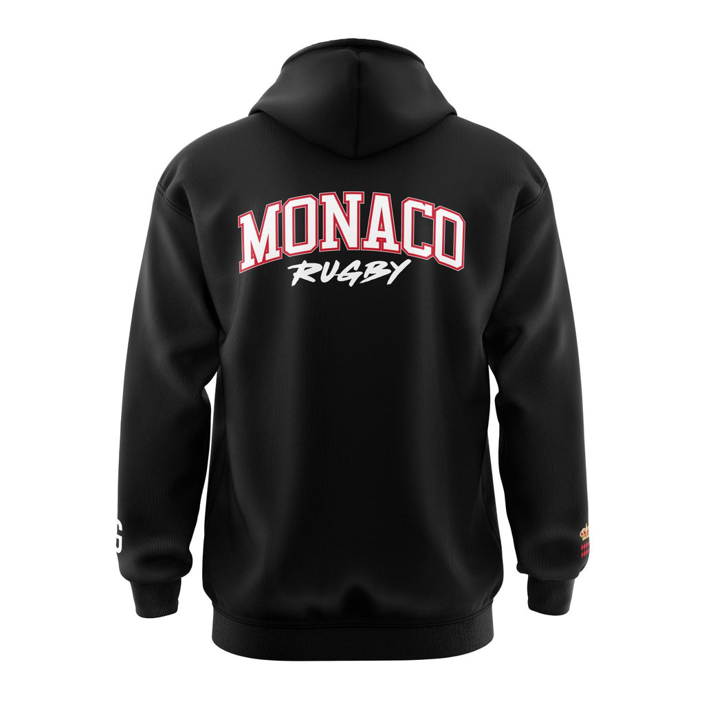 Pull à capuche brodé | Monaco Rugby