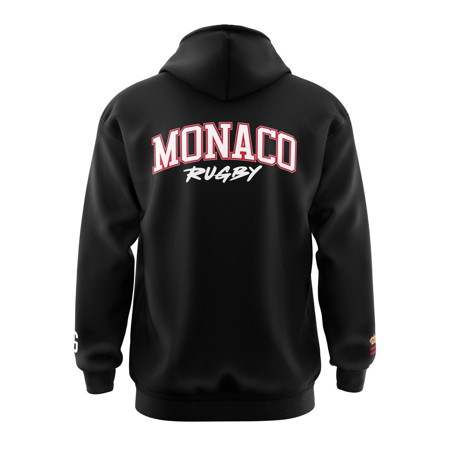 Pull à capuche brodé | Monaco Rugby