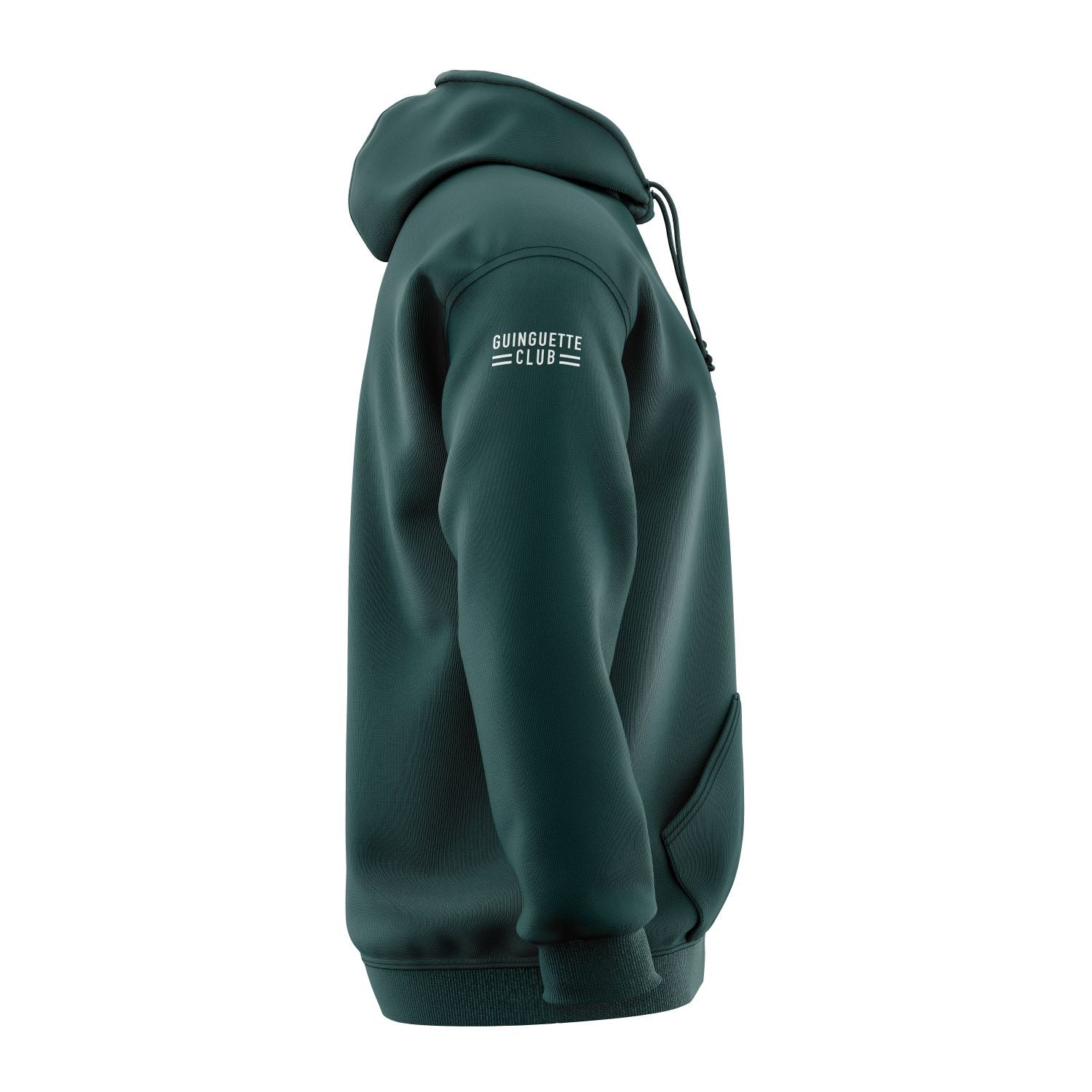 Pull à capuche vert | HCBB