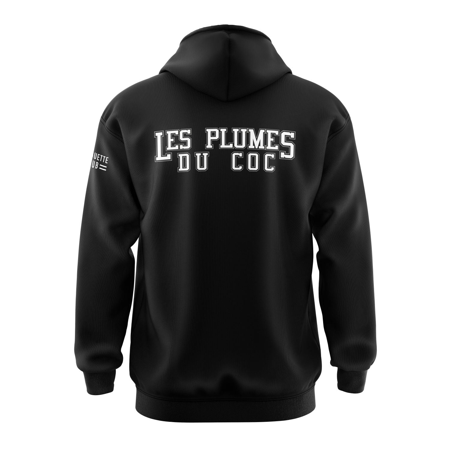 Pull à capuche brodé | Les Plumes du C.O.C