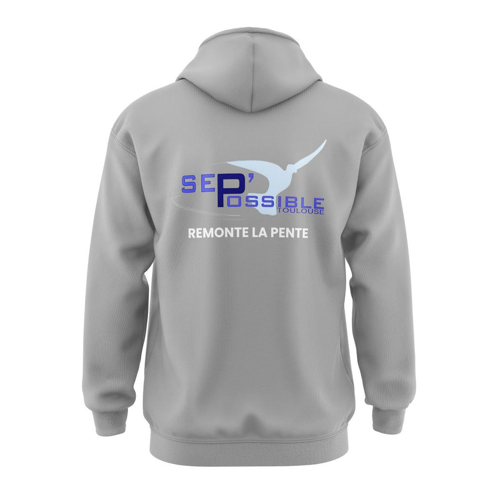 Sweat à capuche brodé édition "Remonte La Pente" | SEP'OSSIBLE