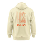 Pull à capuche coton crème | RCL XV