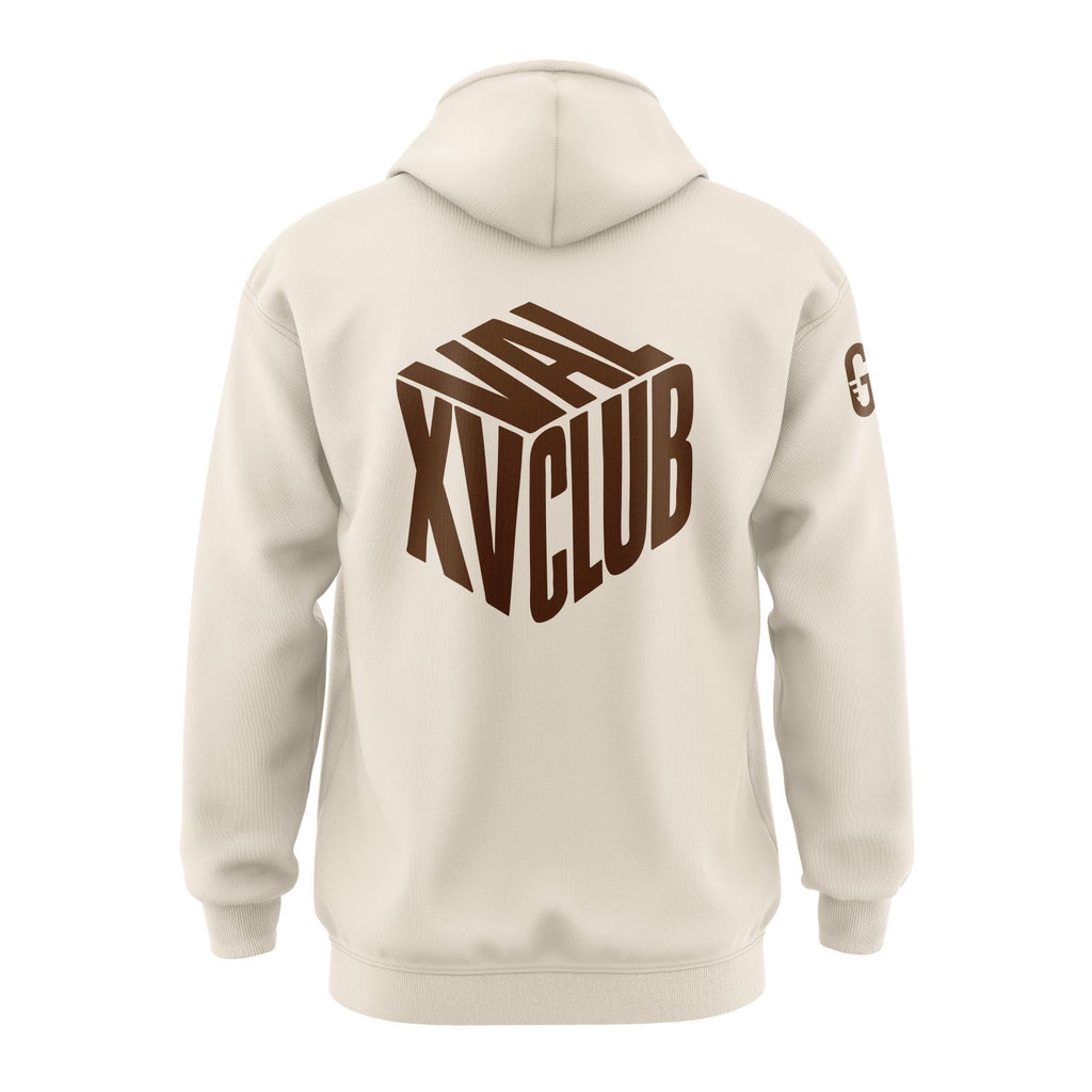 Pull à capuche beige | VAL XV