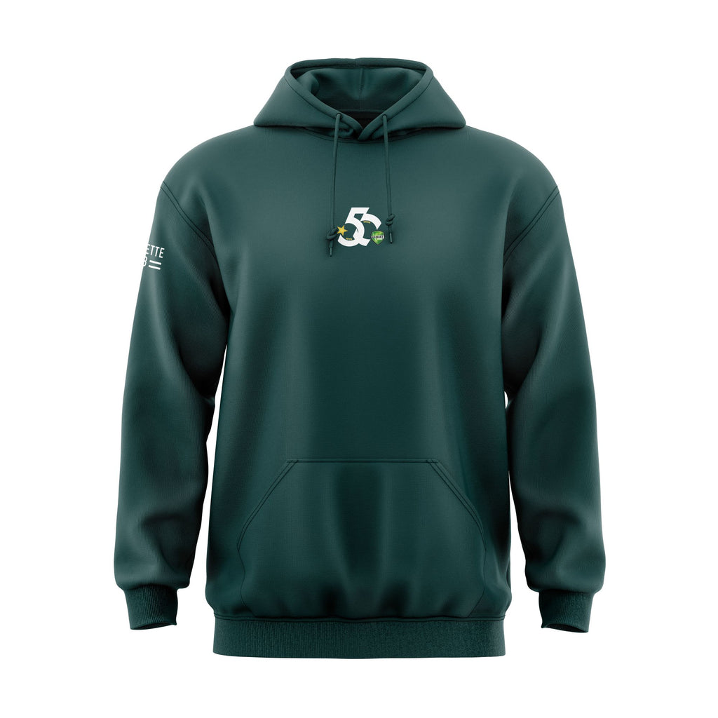 Pull à capuche vert | HCBB