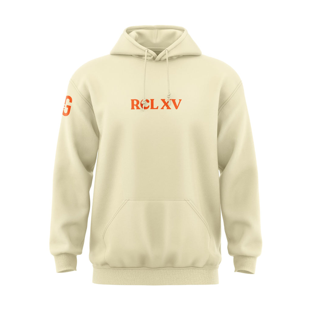 Pull à capuche coton crème | RCL XV
