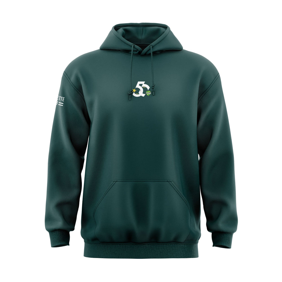 Pull à capuche vert | HCBB