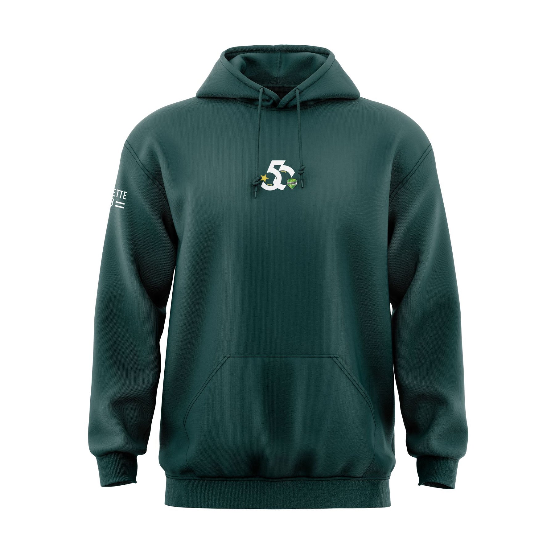 Pull à capuche vert | HCBB