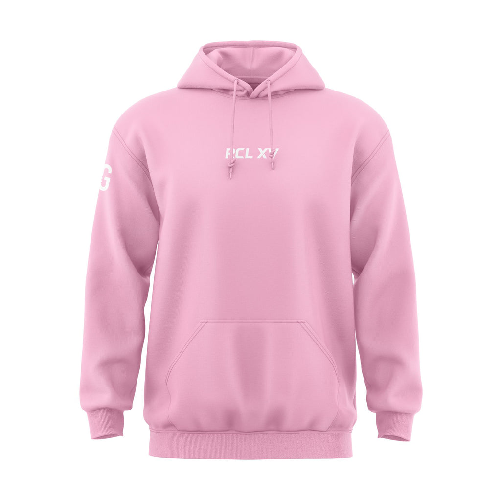 Pull à capuche coton rose | RCL XV