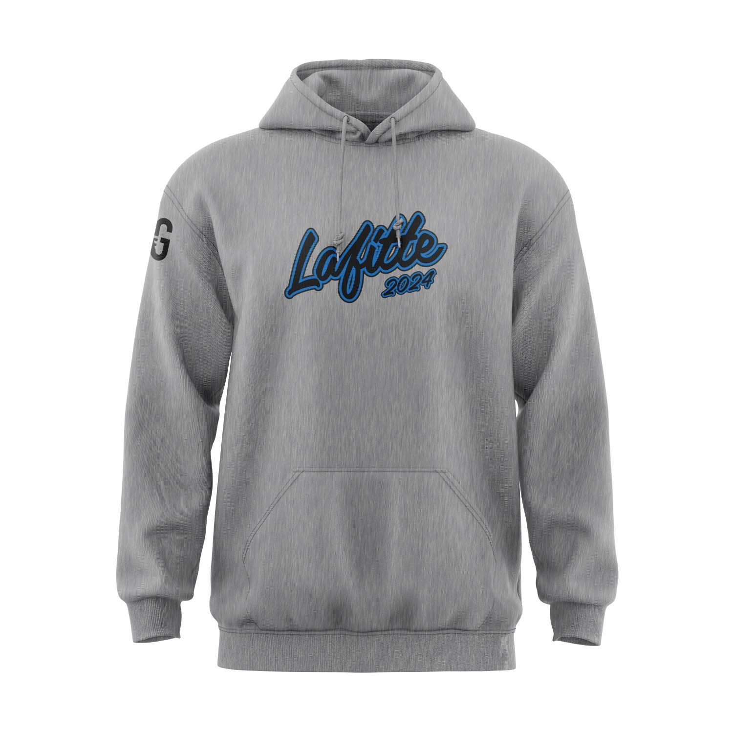 Pull à capuche gris | Lafitte