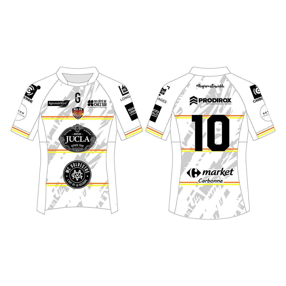 Maillot de rugby pro | RCL XV Octobre Rose