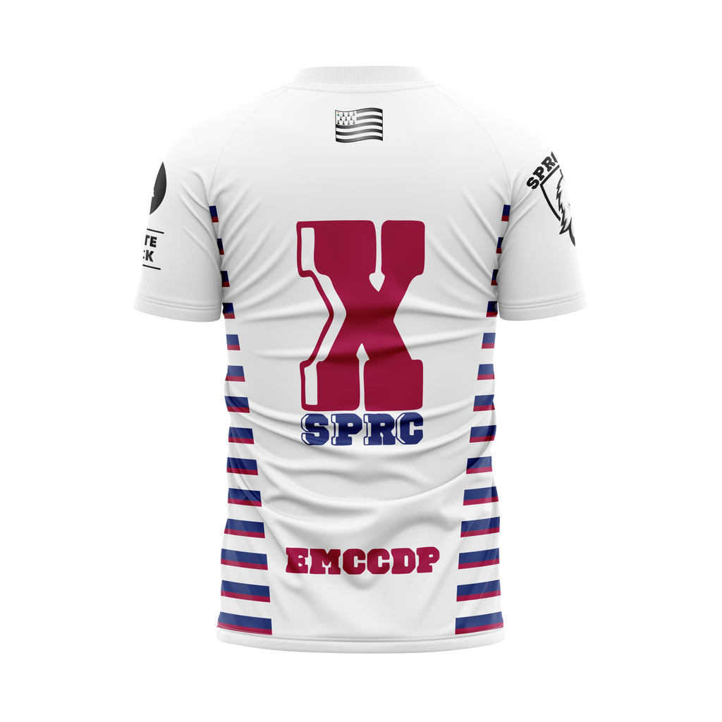 Maillot d'entraînement blanc | SPRC