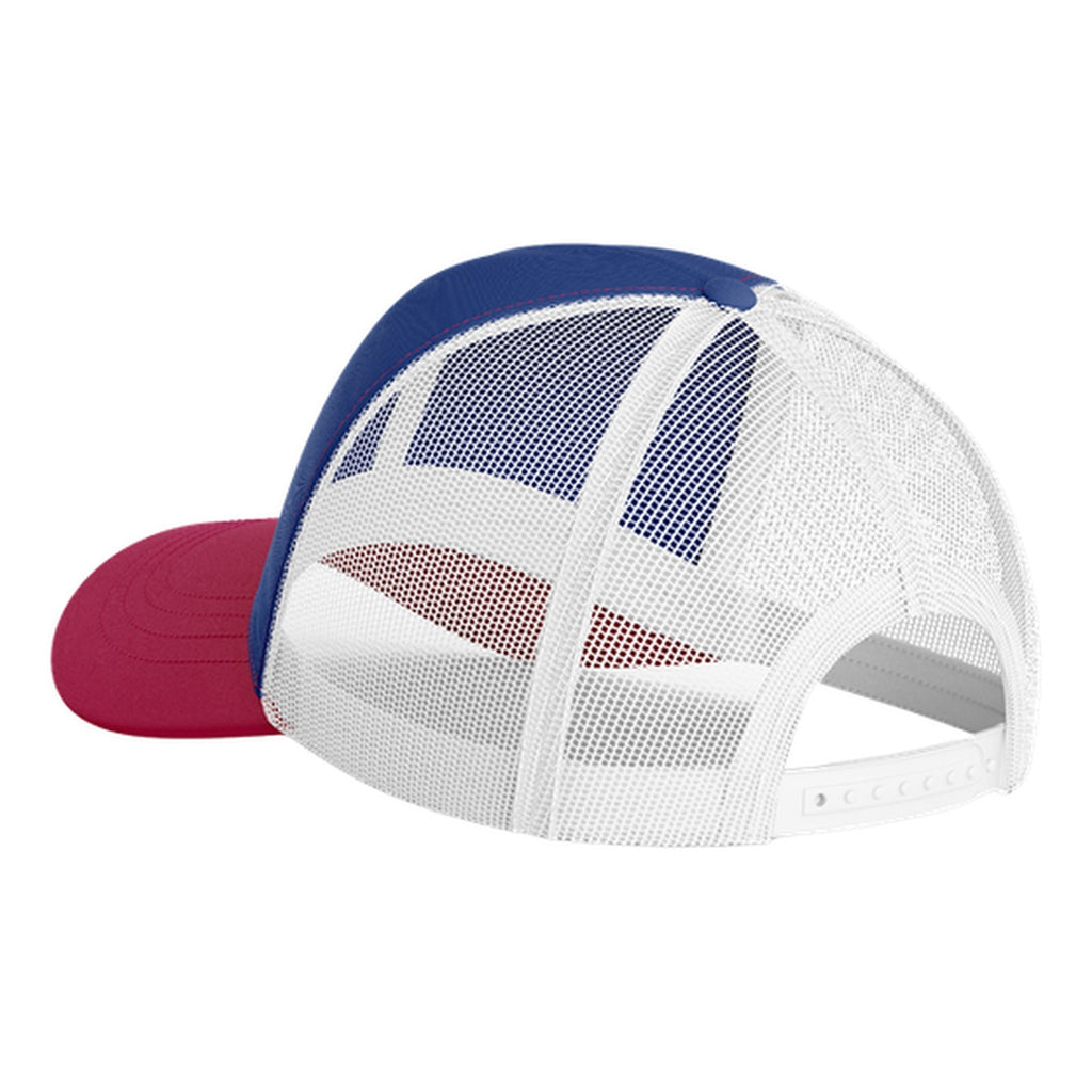 Casquette bleue visière rose | SPRC