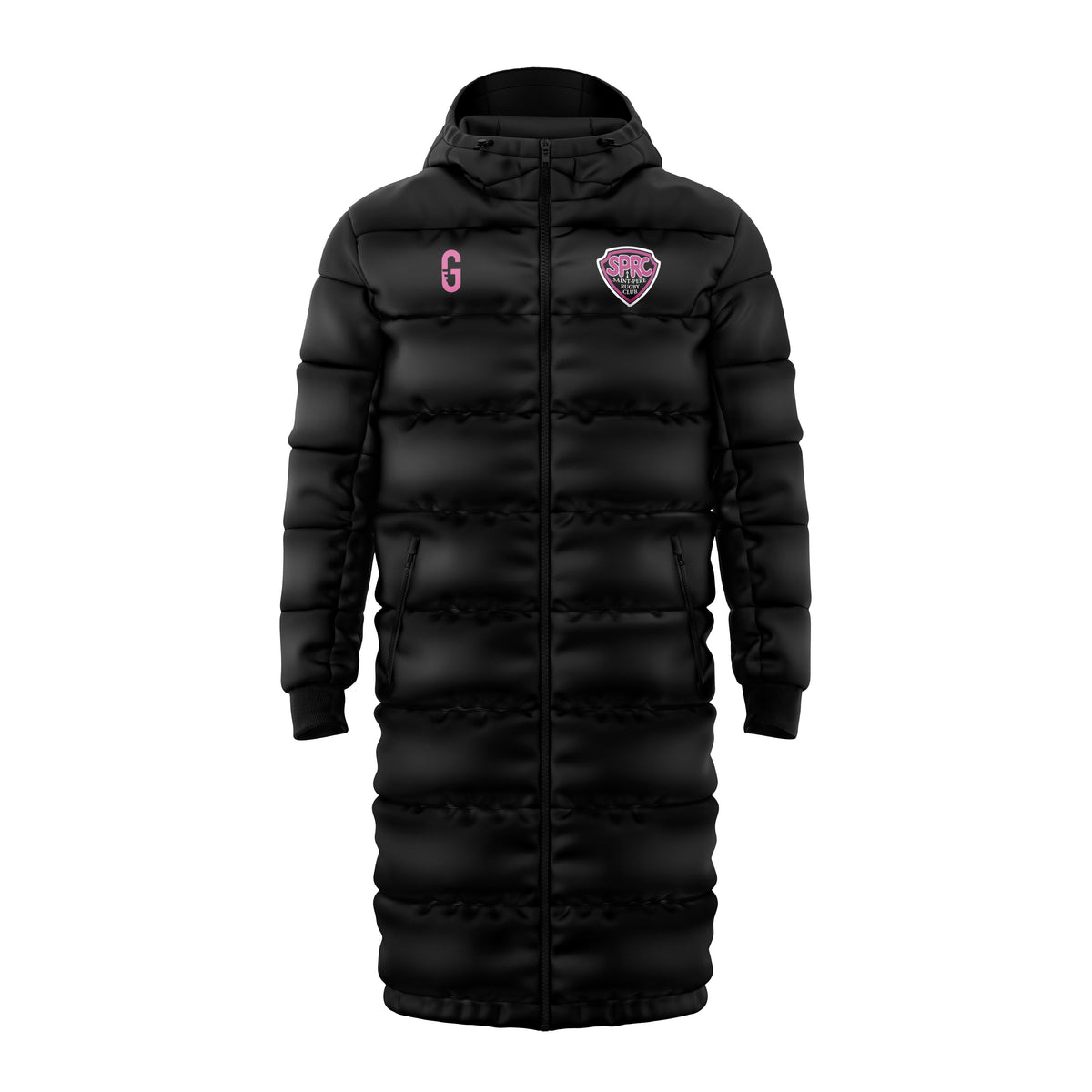 Doudoune longue noire | SPRC