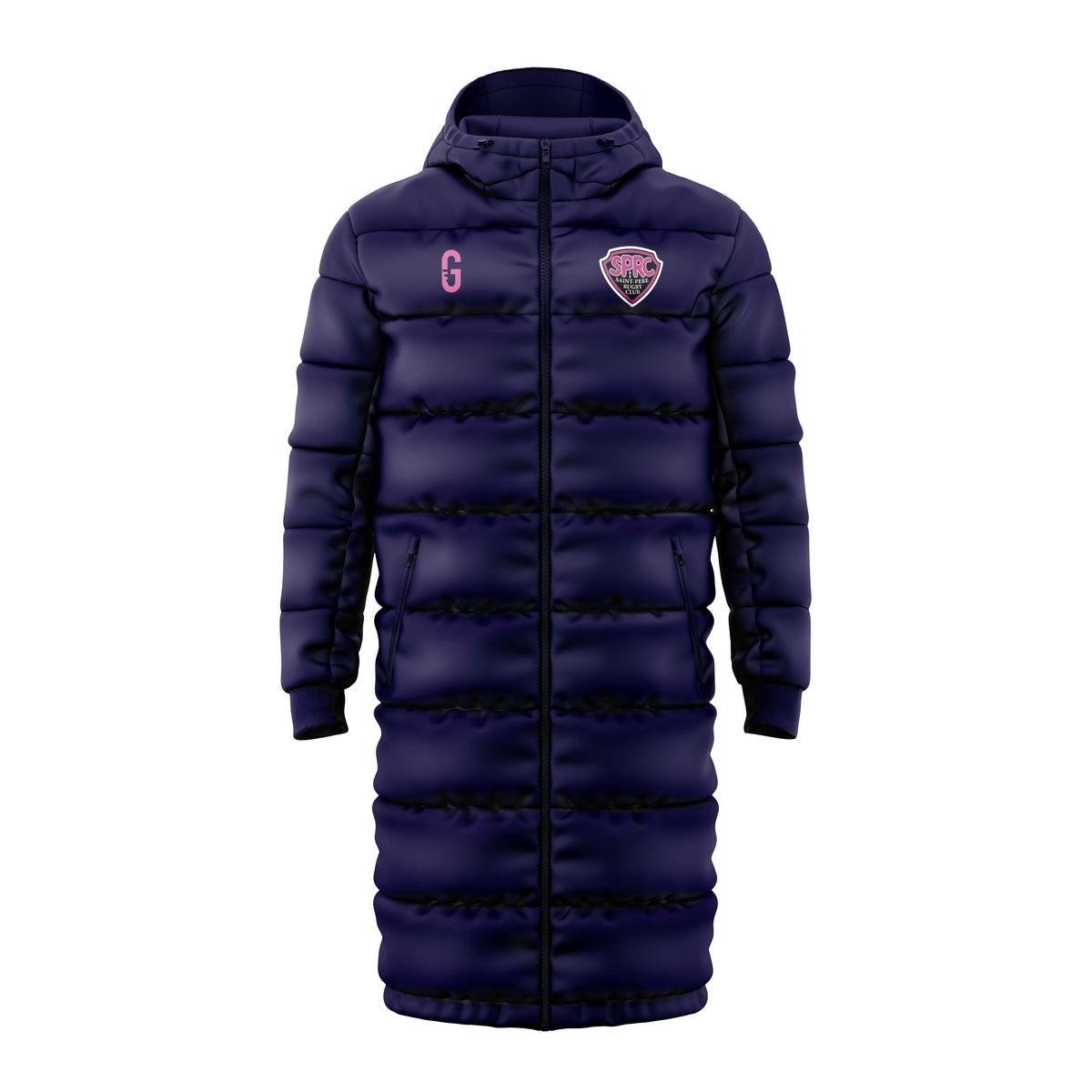 Doudoune longue marine | SPRC