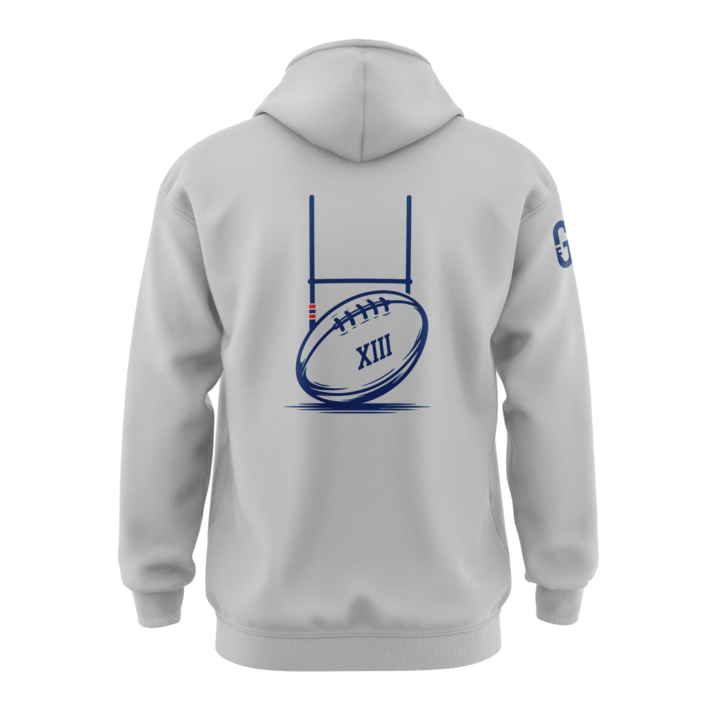 Pull à capuche gris | Cavaillon Rugby League