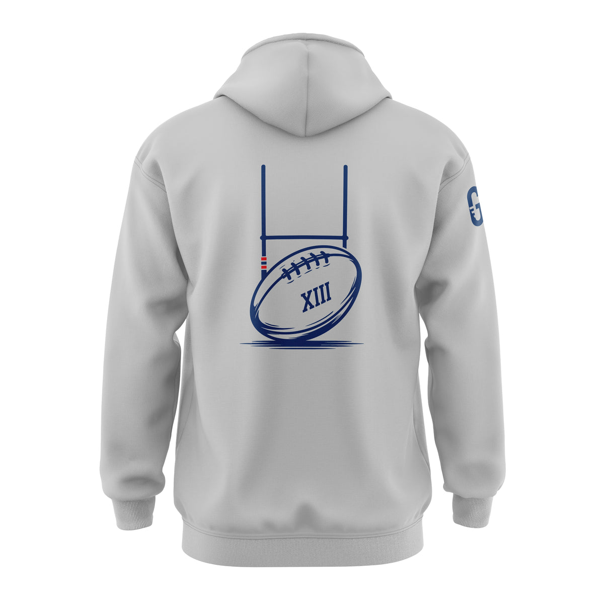 Pull à capuche gris | Cavaillon Rugby League