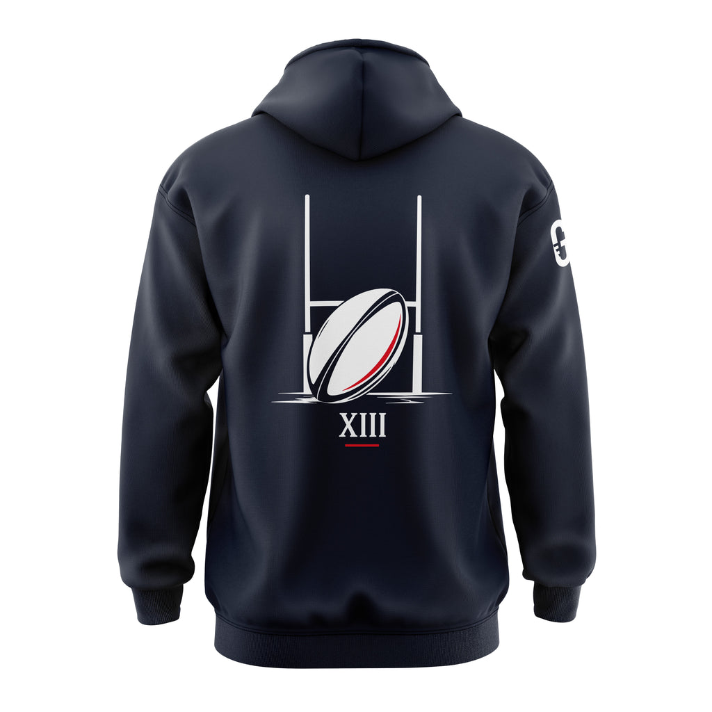 Pull à capuche marine | Cavaillon Rugby League