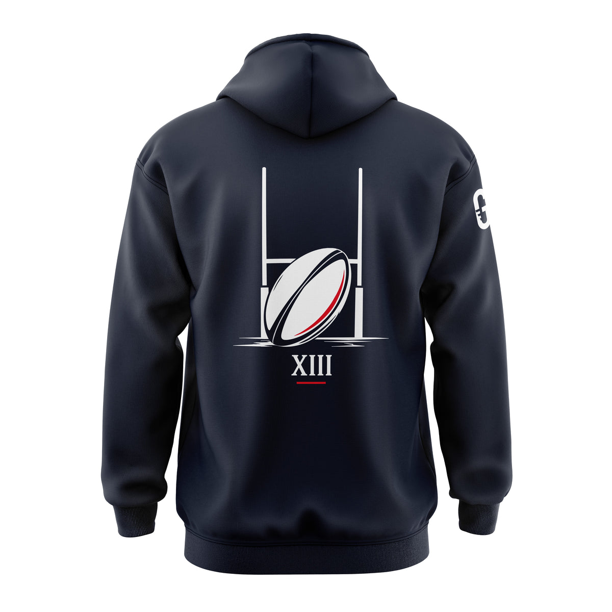 Pull à capuche marine | Cavaillon Rugby League