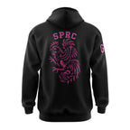 Sweat à capuche noir dos coq | SPRC