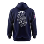 Sweat à capuche marine dos coq | SPRC