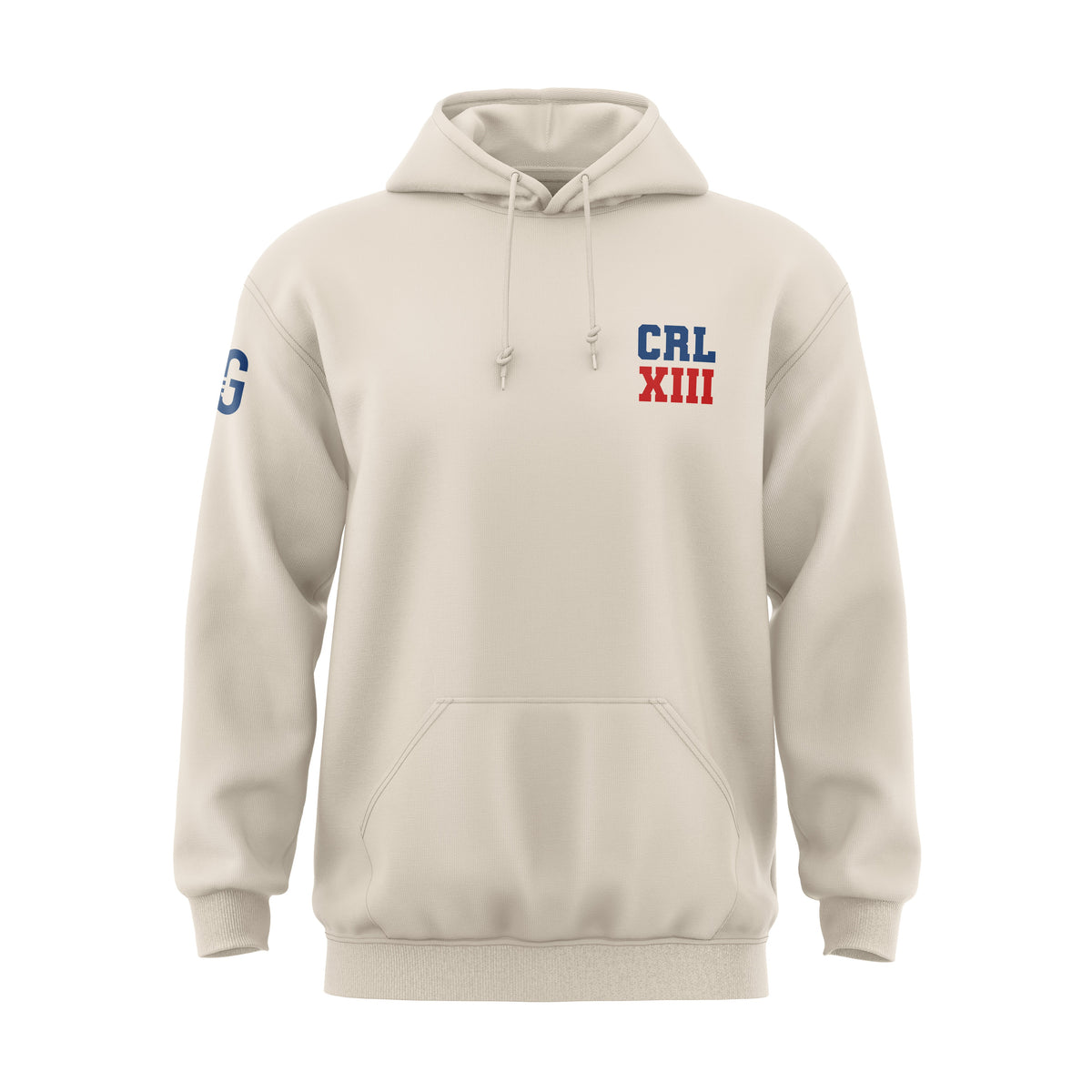 Pull à capuche écru | Cavaillon Rugby League