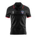 Polo polyester noir | Cavaillon Rugby League