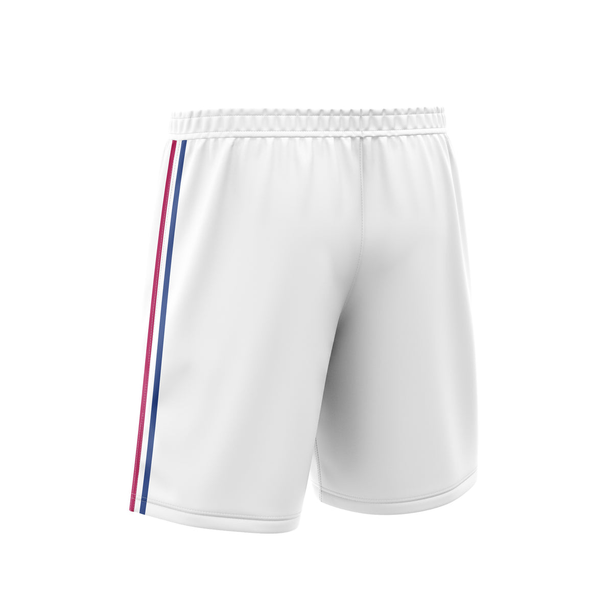 Short training poches zip liseré rouge et bleu | SPRC