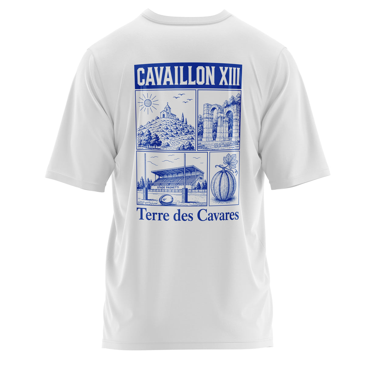 T-shirt oversize Terre des Cavares | Cavaillon Rugby League
